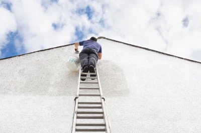 Peinture extérieure à Nouainville — façades et ravalement